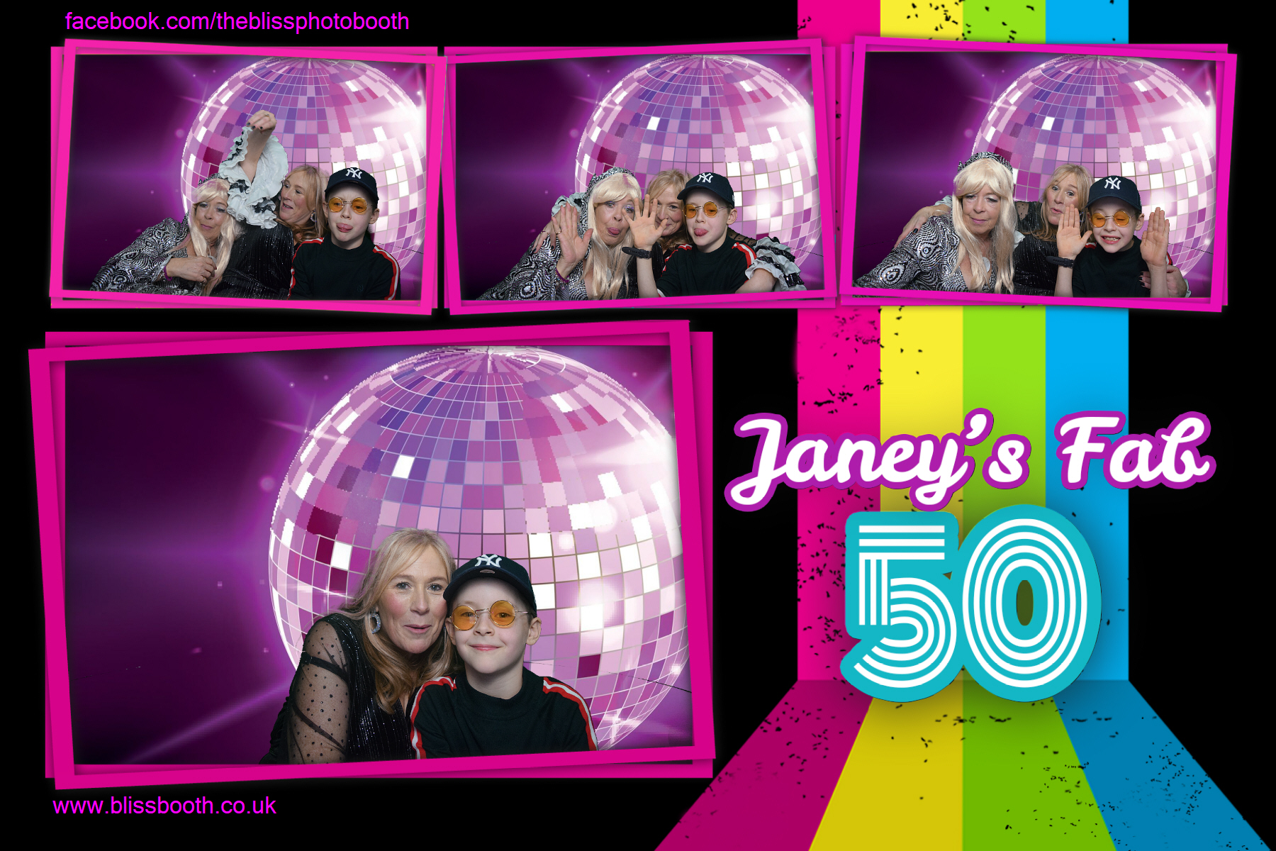 Janey's Fab 50 | View more photos from the event at gallery.blissbooth.co.uk/u/BlissBooth/Janeys-Fab-50